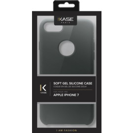 Coque en gel de silicone doux pour Apple iPhone 7, Vert olive
