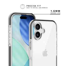 Coque Sport mesh pour 60% de plastique recycl&eacute; Apple iPhone 17, Noir