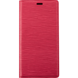 Diarycase 2.0 Genuine Leather flip case with magnetic stand for Apple iPhone 11, Maroon Red
