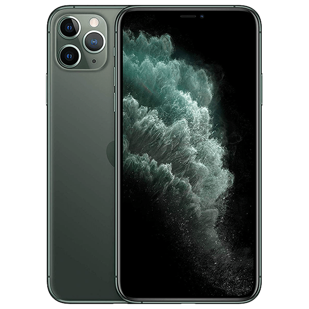 iPhone 11 Pro Max reconditionn&eacute; 512 Go, Vert nuit, SANS FACE ID, d&eacute;bloqu&eacute;