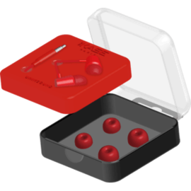 K Ecouteurs intra-auriculaires, Rouge Ardent