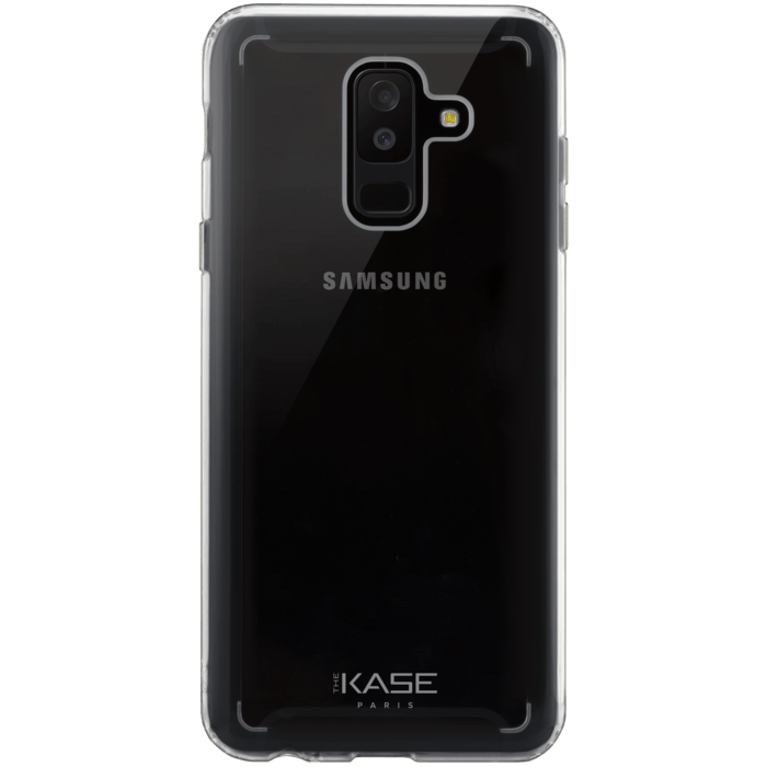 Coque hybride invisible pour Samsung Galaxy  A6+ 2018, Transparente
