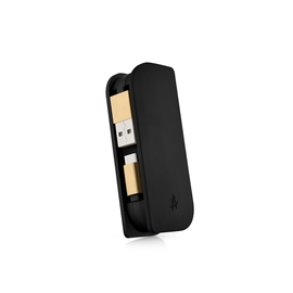 Case FUSION Mini TYPE C - USB-C Pocket power bank Capacity 3000 including two built-in cables and metallic connectors