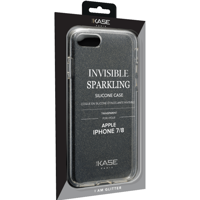 Coque étincelante invisible pour Apple iPhone 7/8/SE 2020/SE 2022