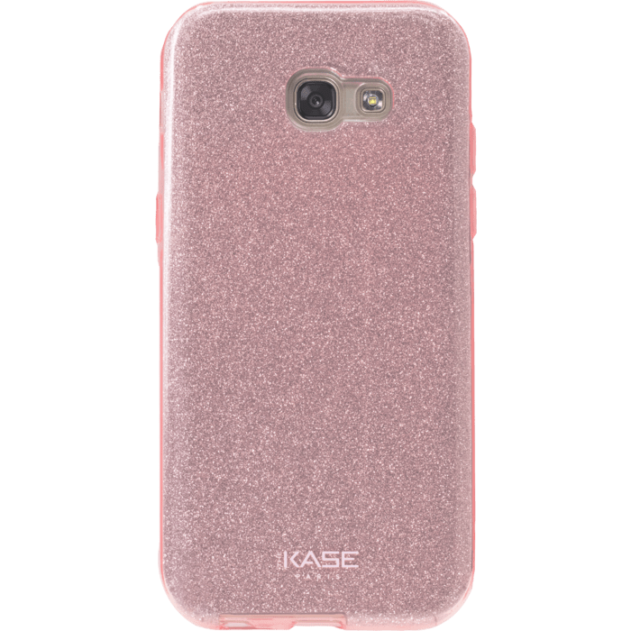 Coque slim pailletée étincelante pour Samsung Galaxy A3 (2017), Or Rose
