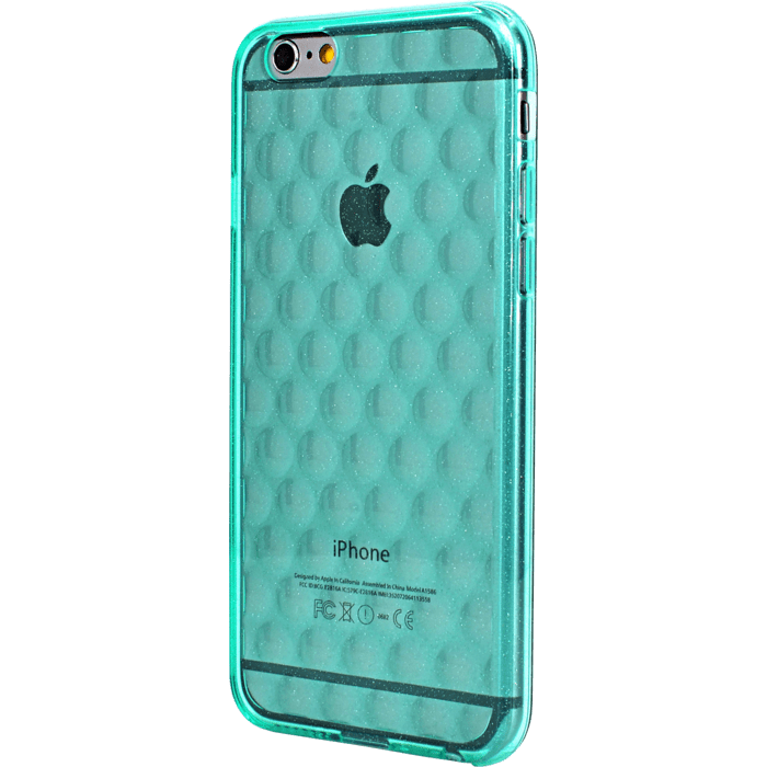 Coque Bulle silicone pour Apple iPhone 6/6s (4.7 pouces), Turquoise