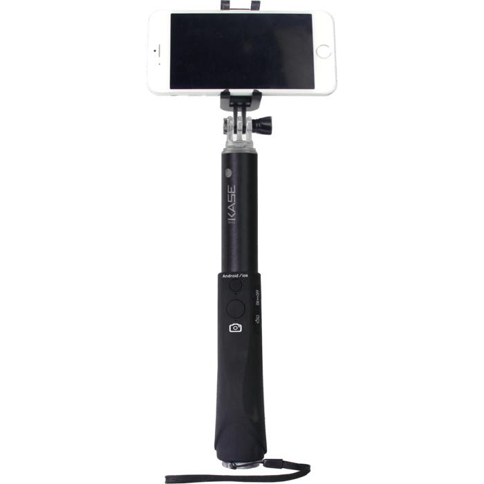 SmartFoto Bluetooth Selfie Stick (Nouvelle Edition), Noir