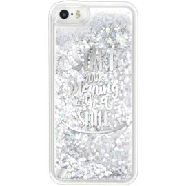 Case Bling Bling Hybrid Glitter Case for Apple iPhone 5/5S/SE, Your Best Morning