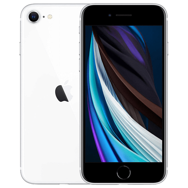 iPhone SE 2020 reconditionné 128 Go, Blanc, SANS TOUCH ID, débloqué