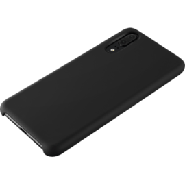 Coque en Gel de Silicone Doux pour Huawei P20, Noir satin