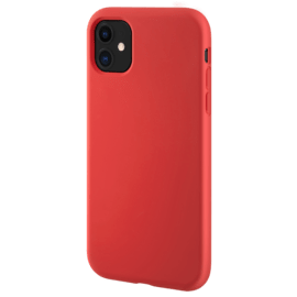 Anti-Shock Soft Gel Silicone Case for Apple iPhone 11, Fiery Red