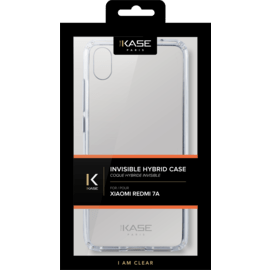 Coque hybride invisible pour Xiaomi Redmi 7A, Transparent