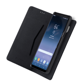Étui et Coque slim magnétique 2-en-1 pour Samsung Galaxy Note 8, Noir