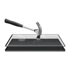 Protection d'&eacute;cran en verre tremp&eacute; Bord &agrave; Bord Incurv&eacute; pour Samsung Galaxy Note10+, Noir