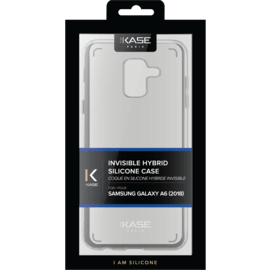 Coque hybride invisible pour Samsung Galaxy A6 (2018), Transparent