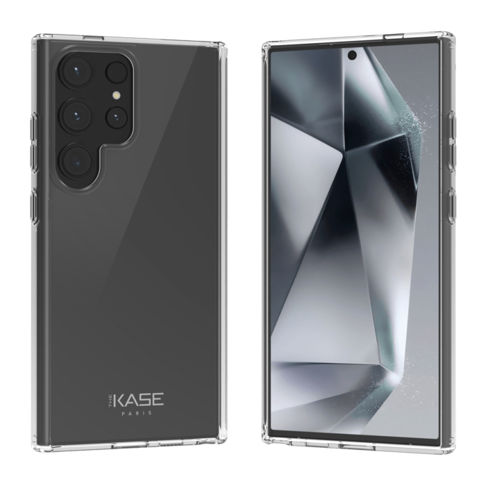 Coque Ultra Transparente Pour Sasung S24 Avec Porte-cartes - Coque
