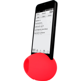 Oeuf Amplificateur de son pour Apple iPhone 4/4S, Rouge