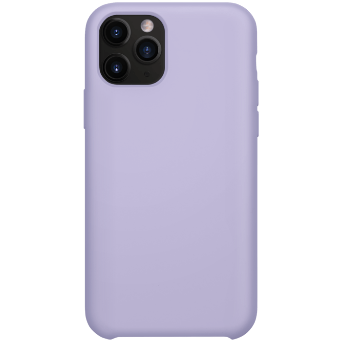 Coque en Gel de Silicone Doux pour Apple iPhone 11 Pro, Violet Lilas