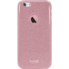 Coque slim&nbsp;paillet&eacute;e &eacute;tincelante pour Apple iPhone 6/6s, Or Rose