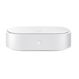 Bo&icirc;tier st&eacute;rilisateur UV-C avec chargement sans-fil rapide (7.5 W/10 W), Blanc