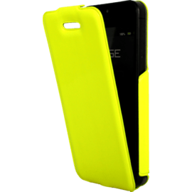 Coque clapet pour Apple iPhone 5/5s/SE, Jaune