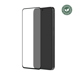 Protection d'&eacute;cran en verre tremp&eacute; (60% verre tremp&eacute; recycl&eacute;) pour Samsung Galaxy S24 FE 5G, Noir