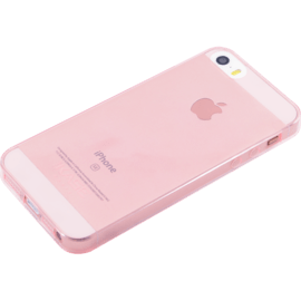 Coque pour Apple iPhone 5/5s/SE, Ultra Slim 0,6mm Transparent Rose