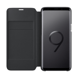 Case LED View cover Black Galaxy S9