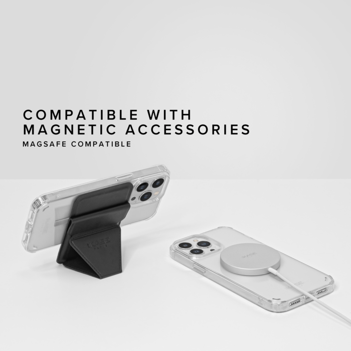 Coque antibact&eacute;rienne antichoc magn&eacute;tique invisible pour Apple iPhone 12 Pro Max, Transparente