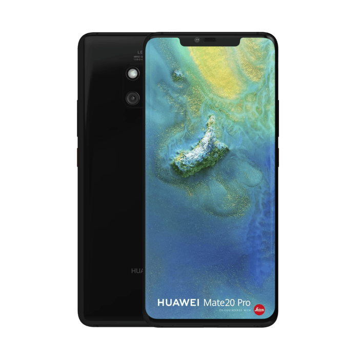 Mate 20 Pro reconditionn&eacute; 128 Go, Noir, d&eacute;bloqu&eacute;
