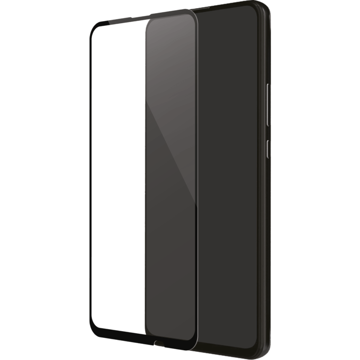 Protection d'écran en verre trempé (100% de surface couverte) pour Huawei P Smart Z, Noir