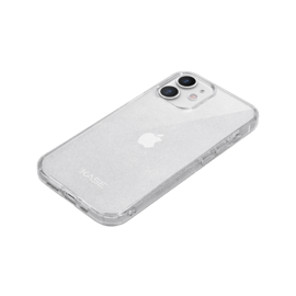 Coque hybride &eacute;tincelante invisible pour iPhone Apple  12 mini, Transparente