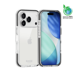 Coque Sport mesh pour 60% de plastique recycl&eacute; Apple iPhone 17 Pro, Noir