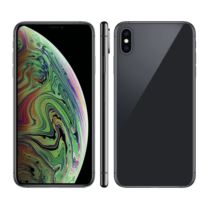iPhone XS Max reconditionn&eacute; 512 Go, Gris sid&eacute;ral SANS LOGO, d&eacute;bloqu&eacute;