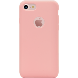 Coque en gel de silicone doux pour Apple iPhone 7, Rose Pastel