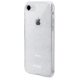 Coque hybride &eacute;tincelante invisible pour iPhone Apple 7/8/SE 2020/SE 2022, Transparente