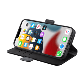Etui & Coque robuste magn&eacute;tique 2-en-1 pour Apple iPhone 14, Noir Onyx