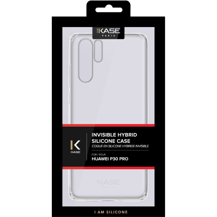 Coque hybride invisible pour Huawei P30 Pro, Transparent