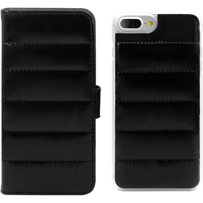 Étui portefeuille magnétique détachable 2-en-1 pour iPhone 6 Plus/ 6s Plus/ 7 Plus/8 Plus