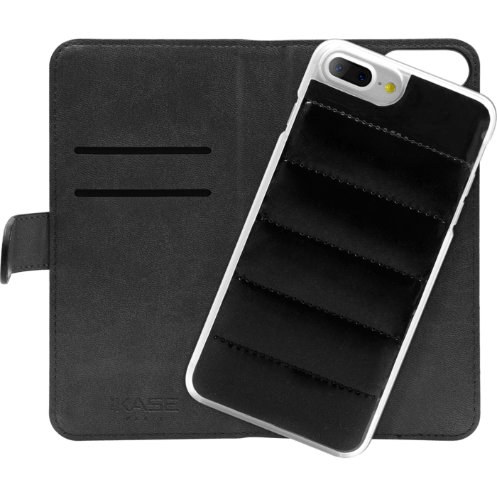 Étui portefeuille magnétique détachable 2-en-1 pour iPhone 6 Plus/ 6s Plus/ 7 Plus/8 Plus