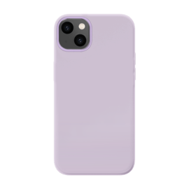 Coque antichoc en gel de silicone doux pour Apple iPhone 14 Plus, Orchidée Pastel