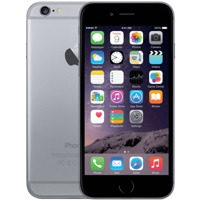 iPhone 6 reconditionn&eacute; 16 Go, Gris sid&eacute;ral, SANS TOUCH ID, d&eacute;bloqu&eacute;
