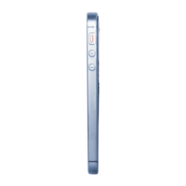 Coque pour Apple iPhone 5/5s/SE, Ultra Slim 0,6mm Transparent Bleu