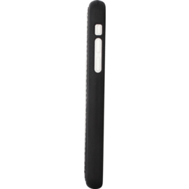 Coque gomme pour Apple iPhone 5C, Cuir Noir
