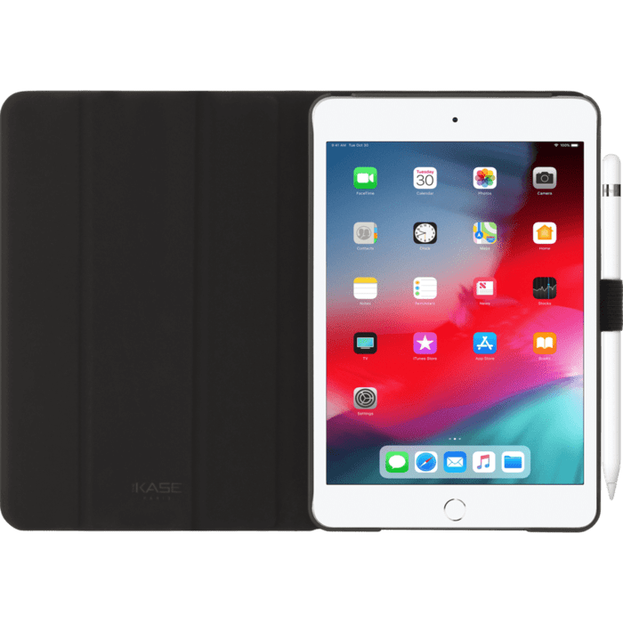 Coque clapet folio slim fit avec porte-stylo Pour Apple iPad mini 4 / 5th g&eacute;n&eacute;ration