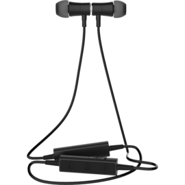 &Eacute;couteurs intra-auriculaires magn&eacute;tique sans fil &agrave; isolation&nbsp;phonique, Noir satin