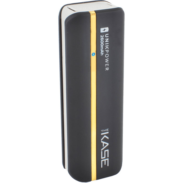 PowerHouse Universelle batterie externe, 2600 mAh, Noir