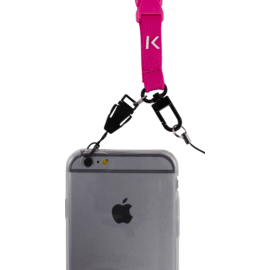 Lanyard for Smartphones, Hot Pink