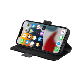 Etui & Coque robuste magn&eacute;tique 2-en-1 pour Apple iPhone 13 mini, Noir Onyx