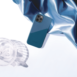 Coque Origami duo pour Apple iPhone 12/12 Pro, Bleu &Eacute;g&eacute;e